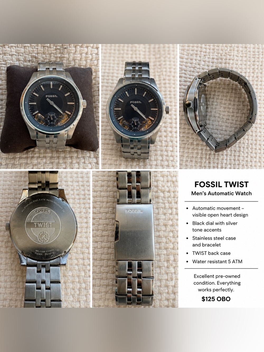 Fossil Twist Men’s Watch